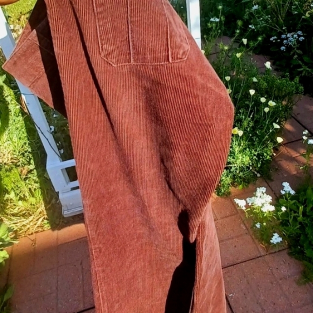Corduroy pants deep nut brown